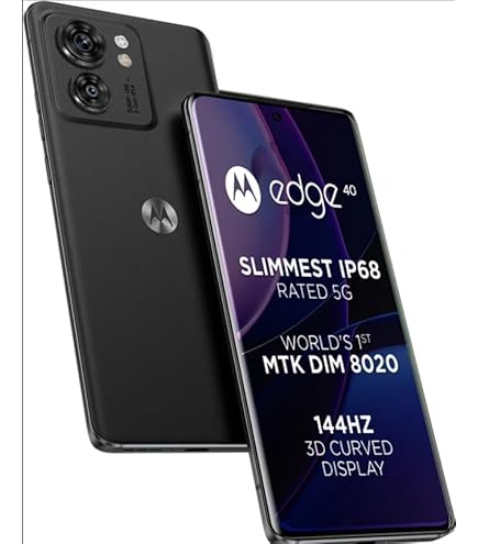 Motorola edge 40 neo 本体 ブラック Motorola Edge 40 Neo 5G Black Beauty 256GB + 12GB Dual-Sim